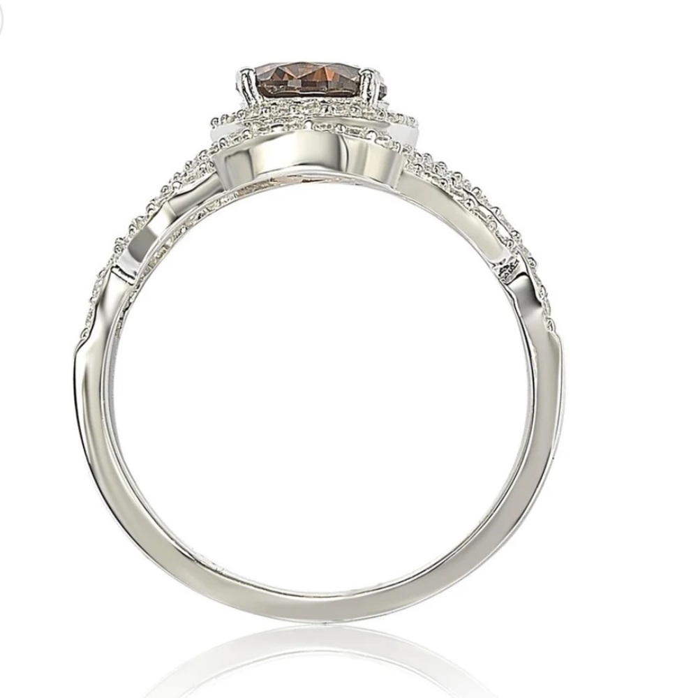 Champagne Diamonds Ring - Picture 10 of 14